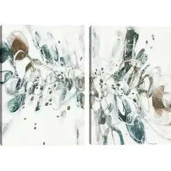 New Kirklands Home Shattered Glass Canvas Art Prints, Set of 2