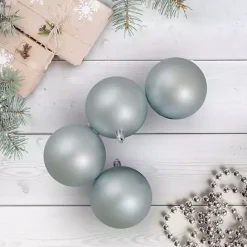 Best Kirklands Home Shatterproof Matte Powder 32-pc. Ornaments Blue