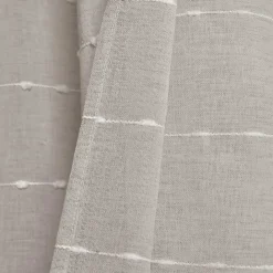 Sale Kirklands Home Sheer Textured Curtain Panel Set, 84 in. Gray