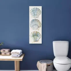 Outlet Kirklands Home Shell Panel I Giclee Canvas Art Print