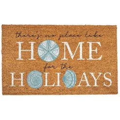 Outlet Kirklands Home Shells Home for the Holidays Coir Doormat