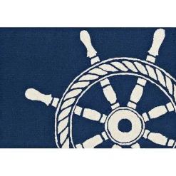 Sale Kirklands Home Ship Wheel Scatter Rug