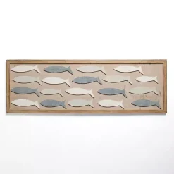 Sale Kirklands Home Shoalmate Fish Wood Wall Plaque