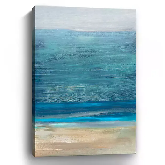 Kirklands Home Shoreline Brushstrokes Canvas Art Print, 32x48 in.