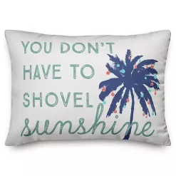 Clearance Kirklands Home Shovel Sunshine Pillow
