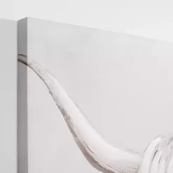 Hot Kirklands Home Shy Highland Cow Canvas Art Print