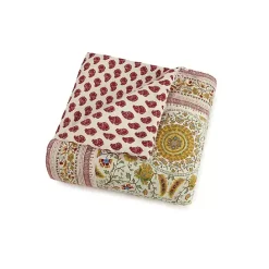 Hot Kirklands Home Shyla Yellow Vinework Queen 5-pc. Comforter Set