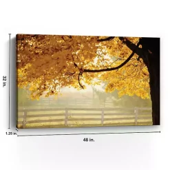 Sale Kirklands Home Silence is Golden Canvas Art Print, 48x32 in.