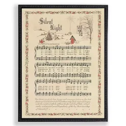 Sale Kirklands Home Silent Night Christmas Hymn Wall Plaque