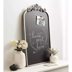 Hot Kirklands Home Arch Framed Arendall Chalkboard Silver
