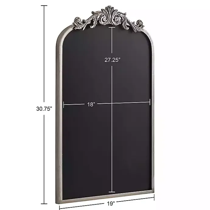 Hot Kirklands Home Arch Framed Arendall Chalkboard Silver