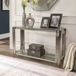 Discount Kirklands Home Beaded Cut Out Vase SIlver