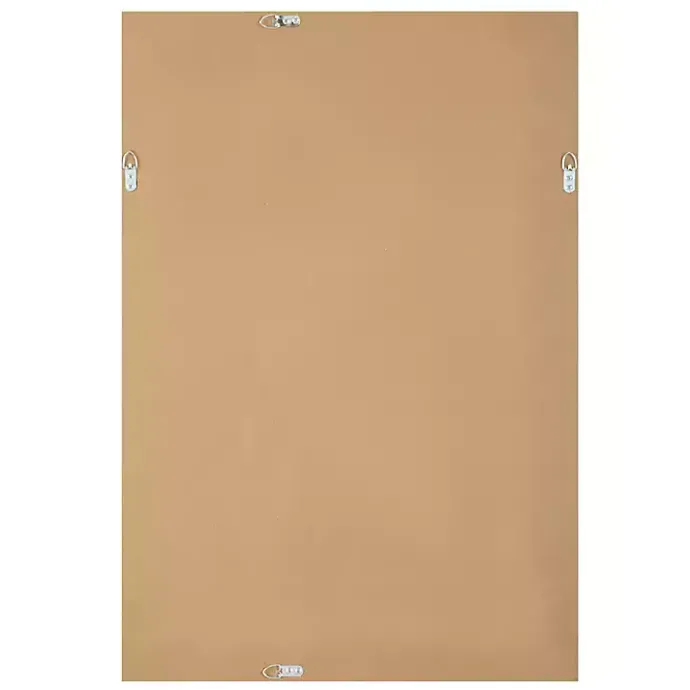 Kirklands Home Bevel Rectangle Wall Mirror Silver