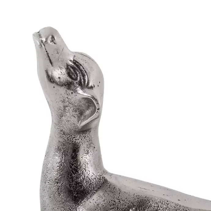 Clearance Kirklands Home Dachshund Figurine SIlver