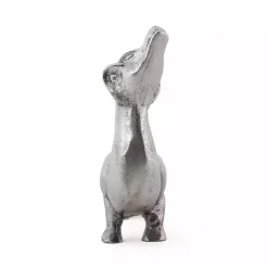 Clearance Kirklands Home Dachshund Figurine SIlver