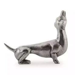 Clearance Kirklands Home Dachshund Figurine SIlver
