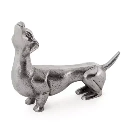 Clearance Kirklands Home Dachshund Figurine SIlver