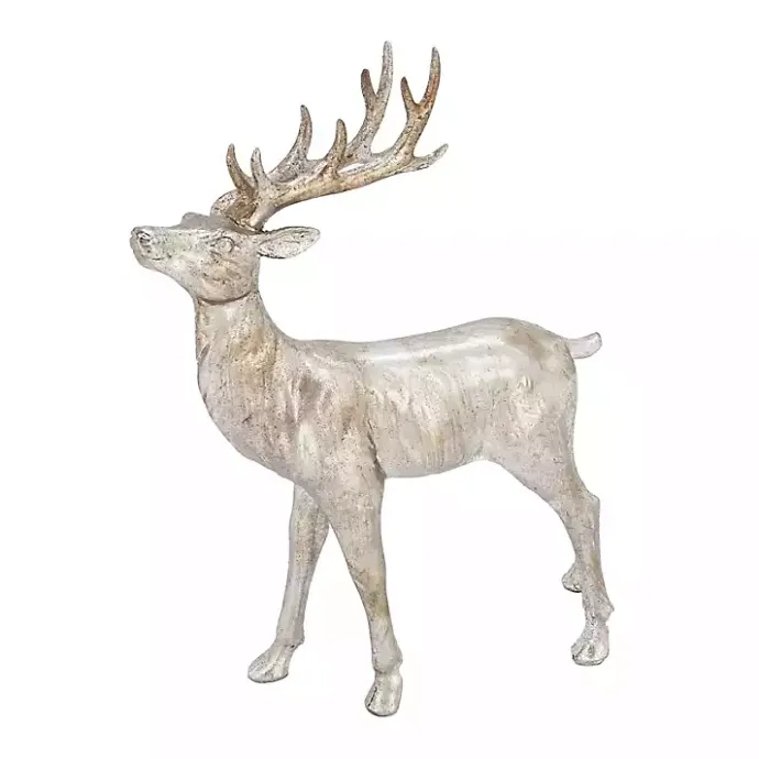 Hot Kirklands Home Donner Reindeer Figurine Silver