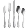 Kirklands Home Silver Dylan 20-pc. Everyday Flatware Set
