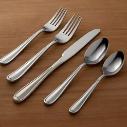 Kirklands Home Silver Dylan 20-pc. Everyday Flatware Set
