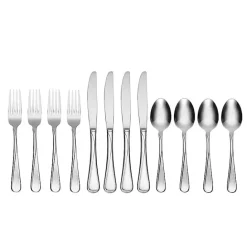 New Kirklands Home Silver Flight 12-pc. Everyday Flatware Set