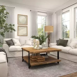 Online Kirklands Home Glass Ornate 2-pc. Pillar Candle Holder Set Silver