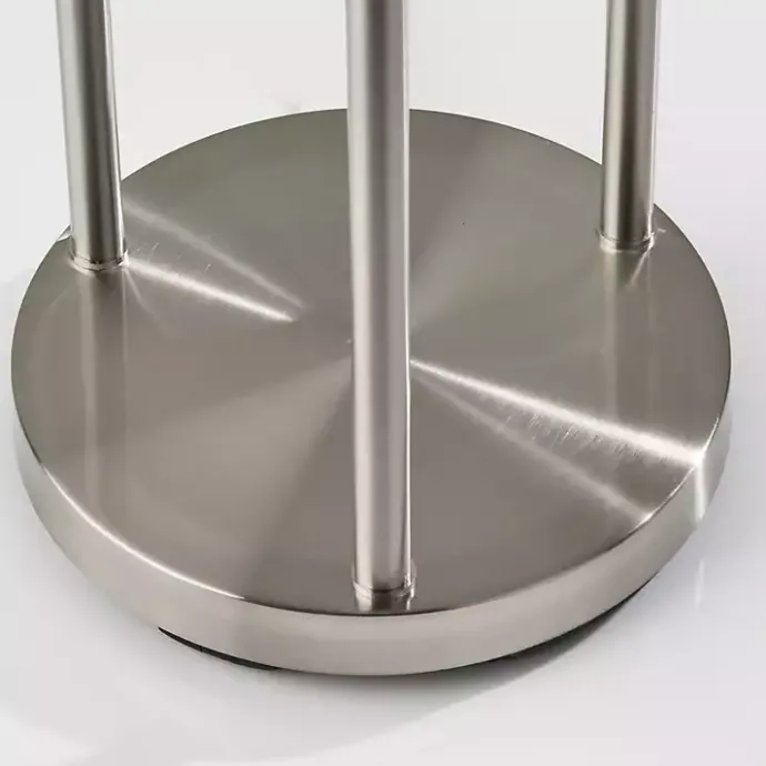 Hot Kirklands Home Silver Globe 3-Light Shelf Floor Lamp