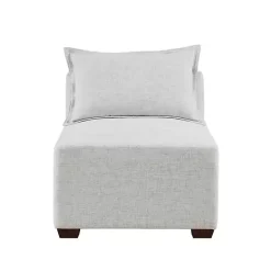 Hot Kirklands Home Silver Modular Armless Accent Chair Gray