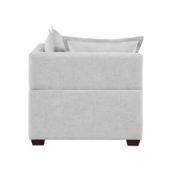 Outlet Kirklands Home Silver Modular Corner Accent Chair Gray