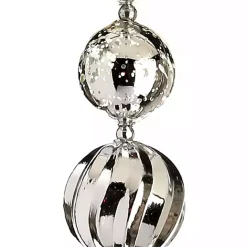 Outlet Kirklands Home Mercury Ball Tree Garland Silver