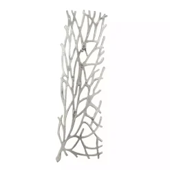 Sale Kirklands Home Metal Coral Panel Wall Plaques, Set of 2 Silver