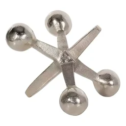 Online Kirklands Home Metal Jack Sculpture Silver