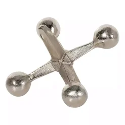 Online Kirklands Home Metal Jack Sculpture Silver