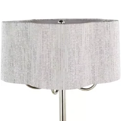 New Kirklands Home Silver Metal Lila Table Lamp