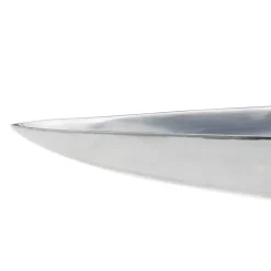 Discount Kirklands Home Metallic Canoe Tray Silver