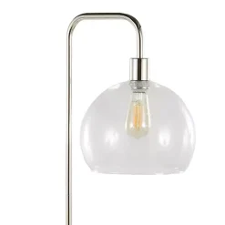 Online Kirklands Home Silver Metro Floor Lamp Clear