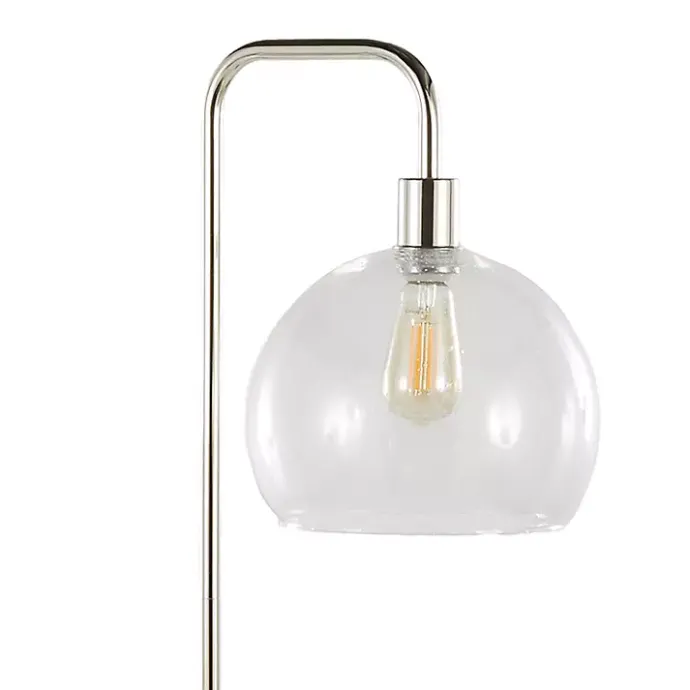 Online Kirklands Home Silver Metro Floor Lamp Clear