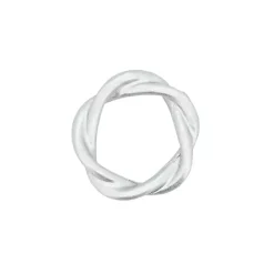 Outlet Kirklands Home Resin Twisted Napkin Rings, Set of 4 Silver