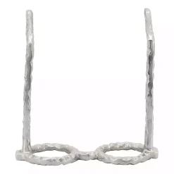 Clearance Kirklands Home Round Eye Glasses Sculpture Silver