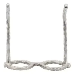 Clearance Kirklands Home Round Eye Glasses Sculpture Silver