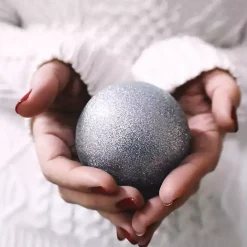 Clearance Kirklands Home Shatterproof Ball Ornaments, Set of 32 Silver