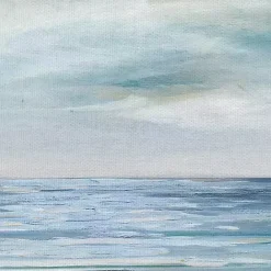 Clearance Kirklands Home Silver Shore Canvas Art Print Blue