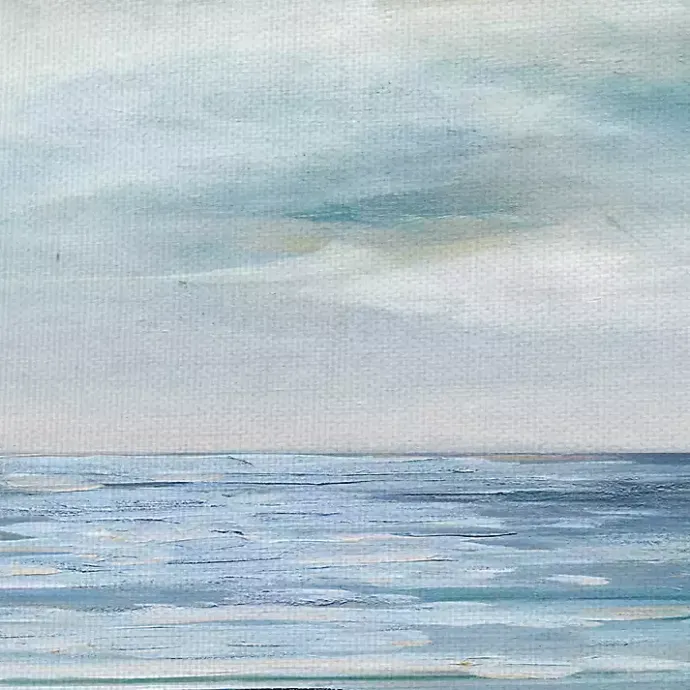 Clearance Kirklands Home Silver Shore Canvas Art Print Blue