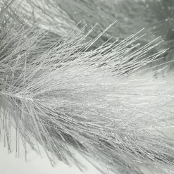 Discount Kirklands Home Sparkle Pine Christmas Garland Silver