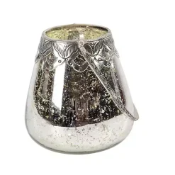 Best Kirklands Home Speckled Votive Candle Holders, Set of 3 Silver