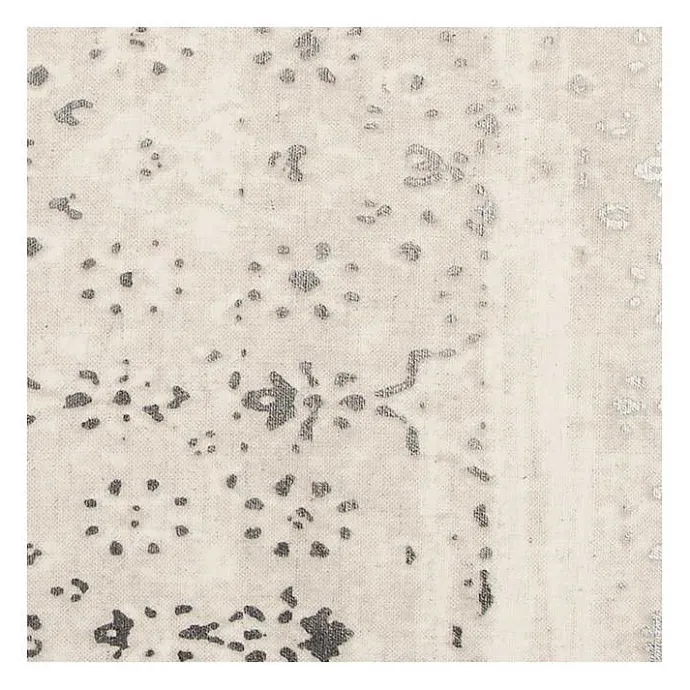 Online Kirklands Home Stripe Cotton Pillow Silver