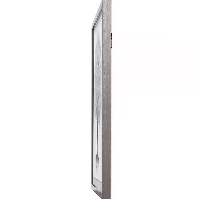 New Kirklands Home Silver Tree Rice Paper Framed Art Print