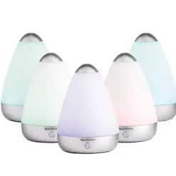 Hot Kirklands Home Silver Ultrasonic Essential Oil Diffuser