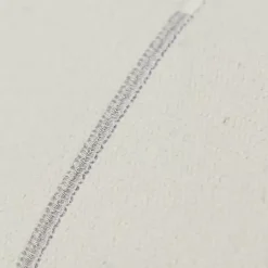 New Kirklands Home Silver Woven Lines Throw Pillow