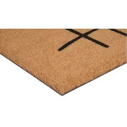 Best Kirklands Home Simple Hello Script Doormat, 36x24 Brown